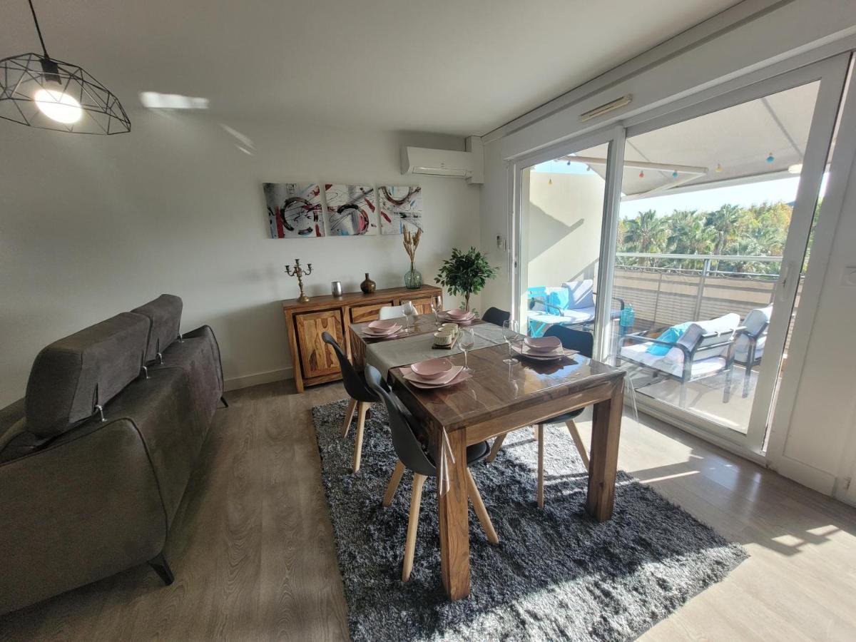 Appartement Le Palmier D'Azur - Frejus Cais - Wi-Fi Extérieur photo