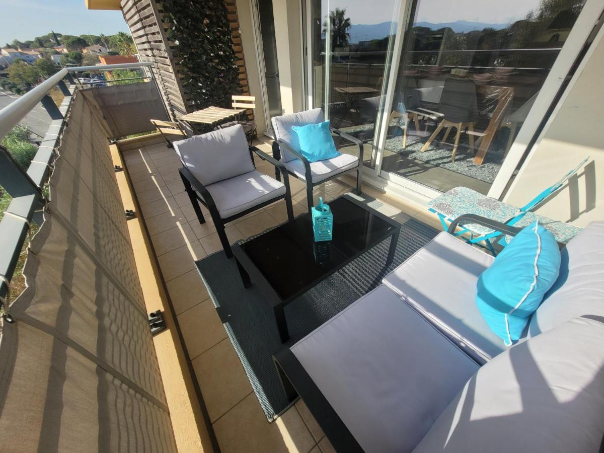 Appartement Le Palmier D'Azur - Frejus Cais - Wi-Fi Extérieur photo